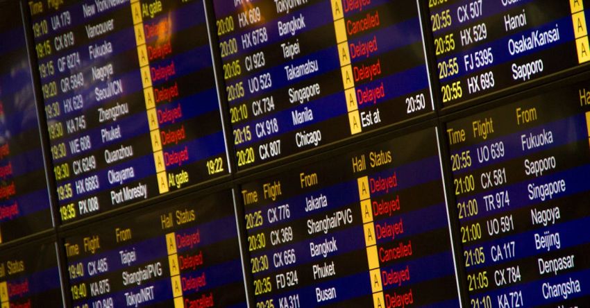 Itinerary - Flight Schedule Screen Turned on